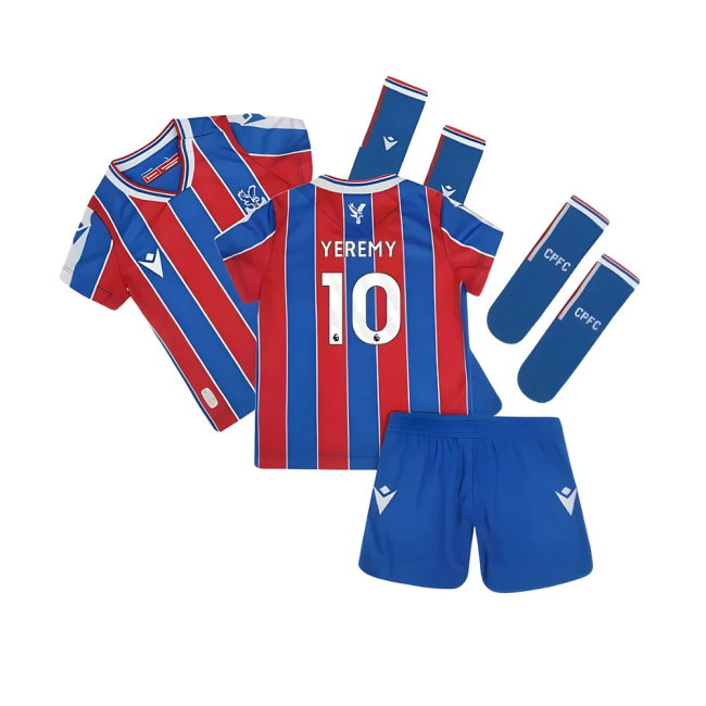 2025-2026 Crystal Palace Home Infant Kit (1-6 years) (Yeremy 10)
