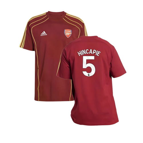 2025-2026 Arsenal UBP Tee (Noble Maroon) (Hincapie 5)