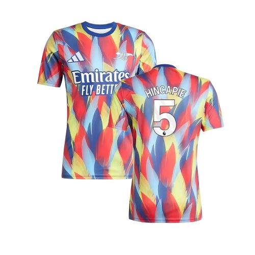 2025-2026 Arsenal Pre-Match Shirt (Victory Blue) (Hincapie 5)