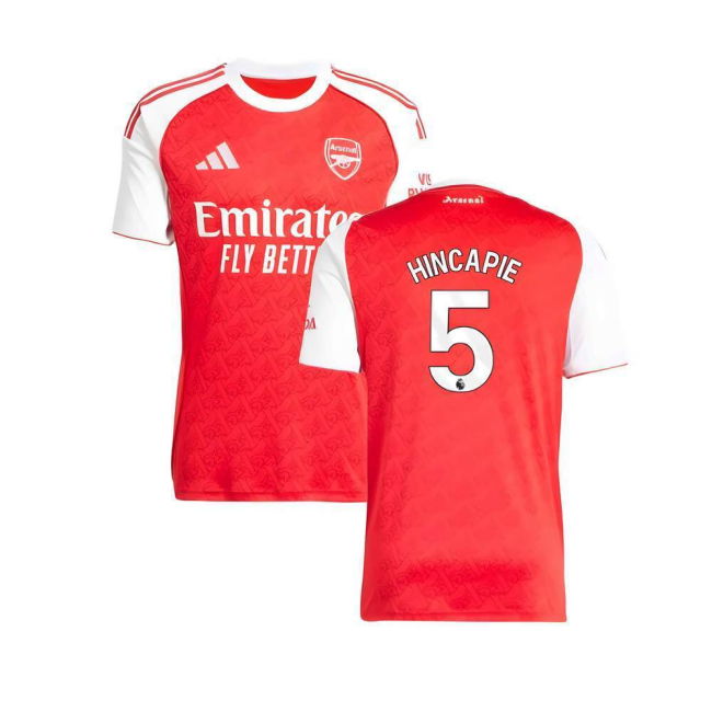 2025-2026 Arsenal Home Shirt (Hincapie 5)