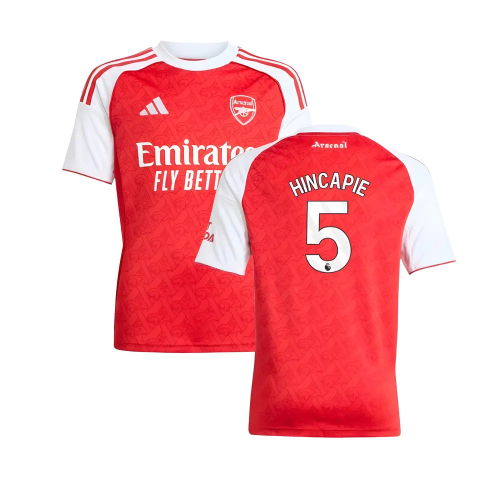 2025-2026 Arsenal Home Shirt (Kids) (Hincapie 5)