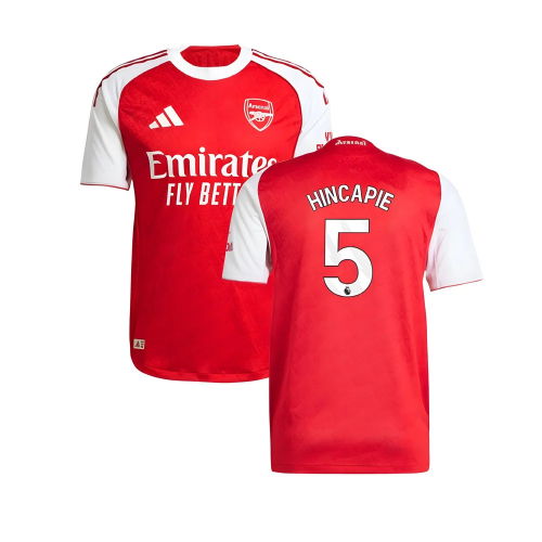 2025-2026 Arsenal Authentic Home Shirt (Hincapie 5)