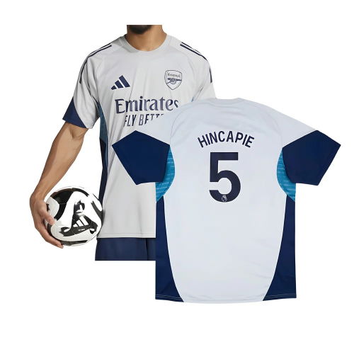 2025-2026 Arsenal Training Shirt (Grey Two) (Hincapie 5)