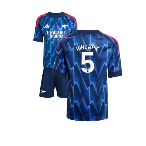 2025-2026 Arsenal Away Mini Kit (Hincapie 5)