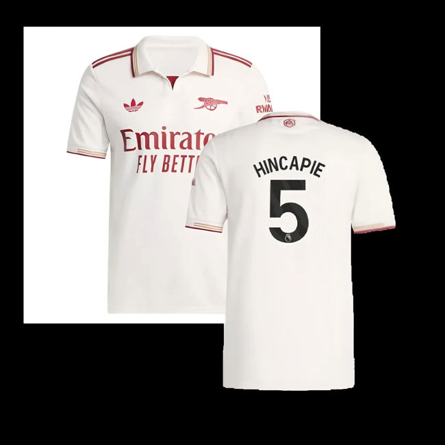 2025-2026 Arsenal Authentic Third Shirt (Hincapie 5)