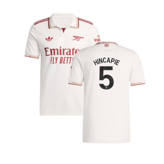 2025-2026 Arsenal Authentic Third Shirt (Hincapie 5)
