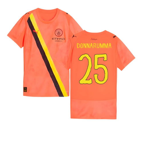 2025-2026 Manchester City CWC Goalkeeper Shirt (Neon Sun) - Womens (Donnarumma 25)  2025-2026 Manchester City CWC Goalkeeper Shirt (Neon Sun) - Womens (Donnarumma 25)