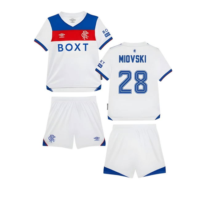 2025-2026 Rangers Away Infant Kit (Miovski 28)
