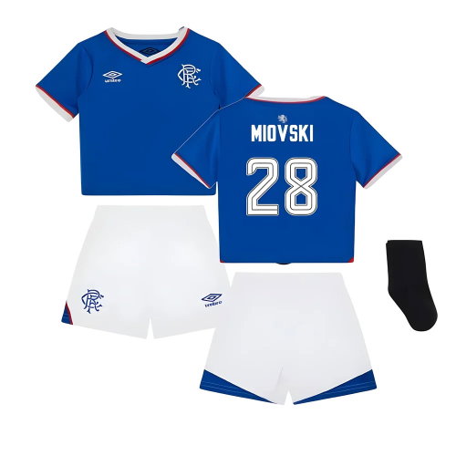 2025-2026 Rangers Home Baby Kit (Miovski 28)
