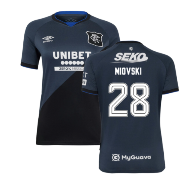 2025-2026 Rangers Third Shirt - Womens (Miovski 28)