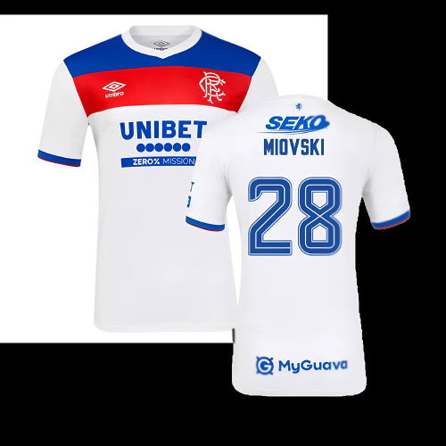 2025-2026 Rangers Away Shirt (Miovski 28)