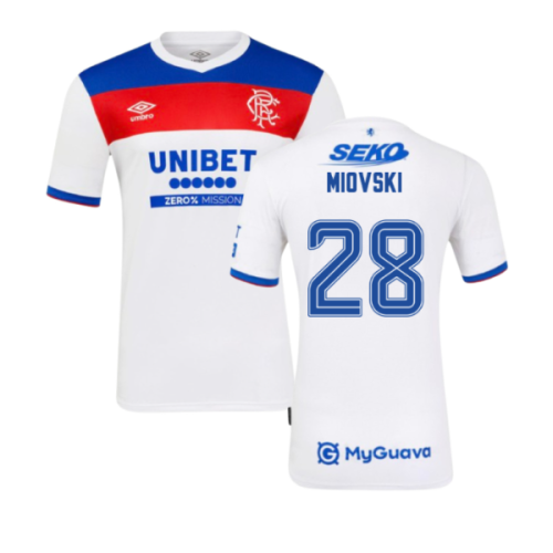 2025-2026 Rangers Away Shirt (Miovski 28)