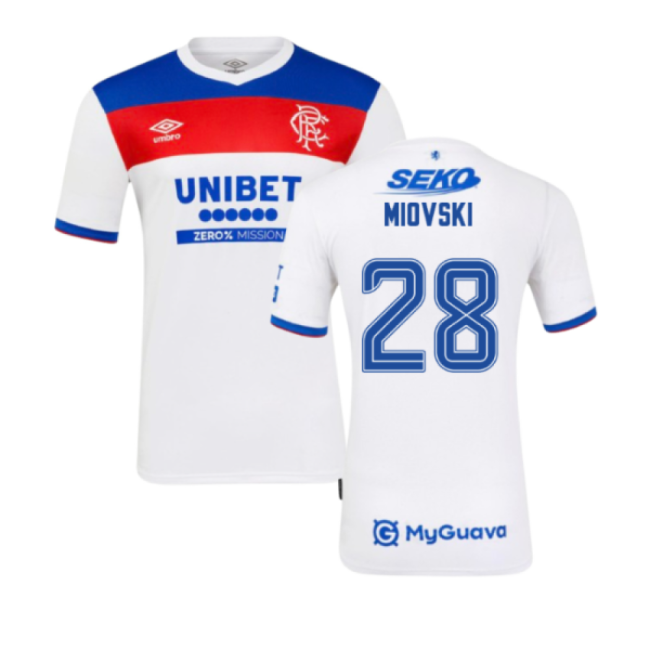 2025-2026 Rangers Away Shirt (Miovski 28)