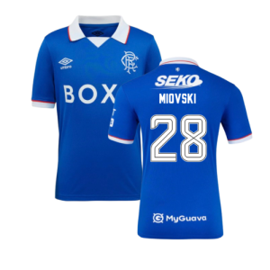 2025-2026 Rangers Home Shirt (Kids) (Miovski 28)
