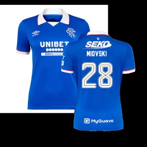 2025-2026 Rangers Home Shirt - Womens (Miovski 28)