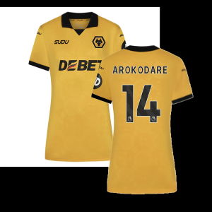 2025-2026 Wolves Home Shirt (Womens) (Arokodare 14)