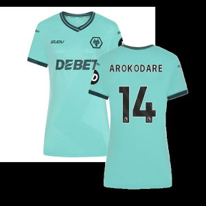 2025-2026 Wolves Away Shirt (Womens) (Arokodare 14)