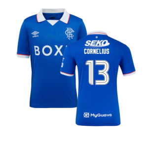 2025-2026 Rangers Home Shirt (Kids) (Cornelius 13)