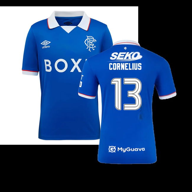 2025-2026 Rangers Home Shirt (Kids) (Cornelius 13)
