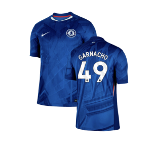 2025-2026 Chelsea Home Shirt (Garnacho 49)