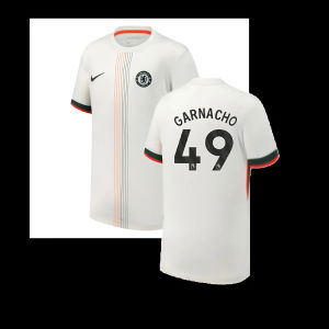 2025-2026 Chelsea Away Shirt (Kids) (Garnacho 49)