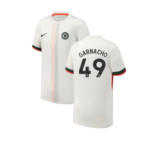 2025-2026 Chelsea Away Shirt (Kids) (Garnacho 49)