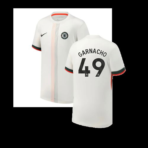 2025-2026 Chelsea Away Shirt (Kids) (Garnacho 49)