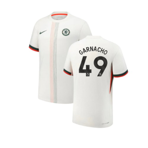 2025-2026 Chelsea Authentic Dri-Fit ADV Away Shirt (Garnacho 49)