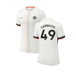 2025-2026 Chelsea Away Shirt (Womens) (Garnacho 49)