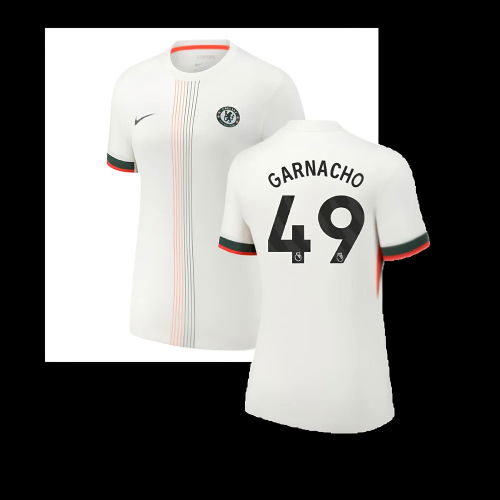 2025-2026 Chelsea Away Shirt (Womens) (Garnacho 49)