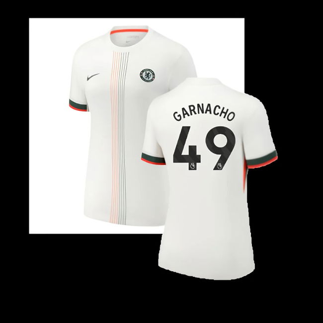 2025-2026 Chelsea Away Shirt (Womens) (Garnacho 49)