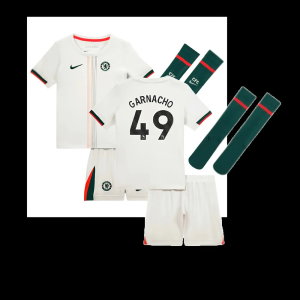 2025-2026 Chelsea Away Mini Kit (Garnacho 49)