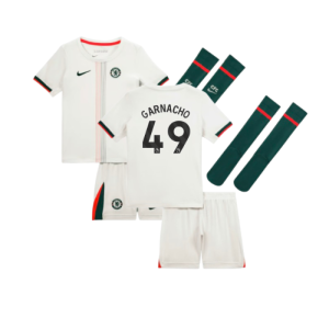 2025-2026 Chelsea Away Mini Kit (Garnacho 49)