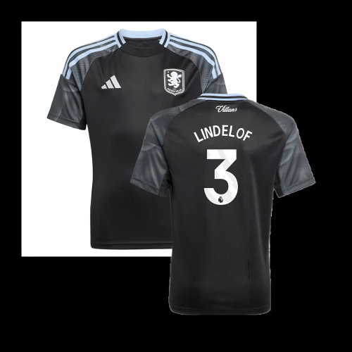 2025-2026 Aston Villa Away Shirt (Kids) (Lindelof 3)