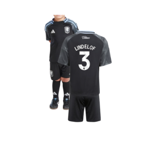 2025-2026 Aston Villa Away Mini Kit (Lindelof 3)