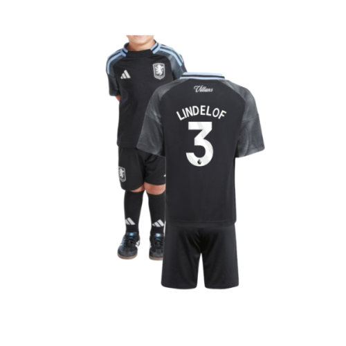 2025-2026 Aston Villa Away Mini Kit (Lindelof 3)