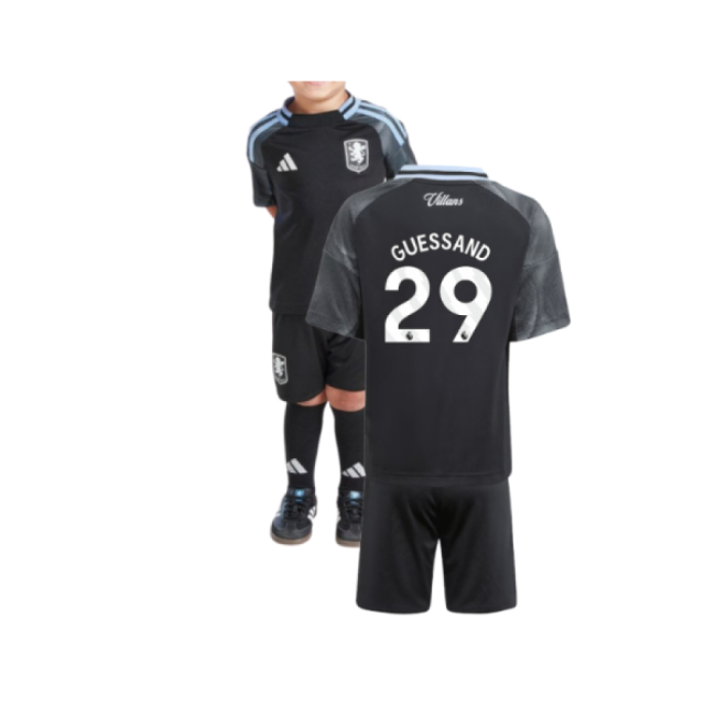 2025-2026 Aston Villa Away Mini Kit (Guessand 29)