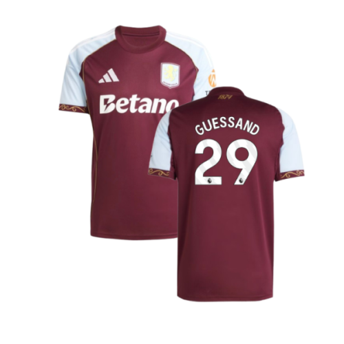 2025-2026 Aston Villa Home Shirt (Guessand 29)