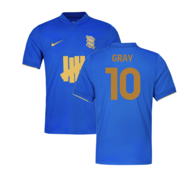 2025-2026 Birmingham City Home Shirt (Gray 10)