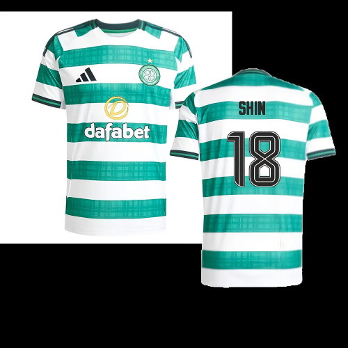 2025-2026 Celtic Home Shirt (Shin 18)