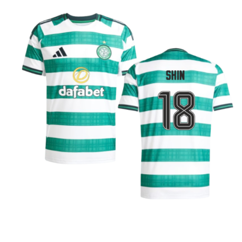 2025-2026 Celtic Home Shirt (Shin 18)