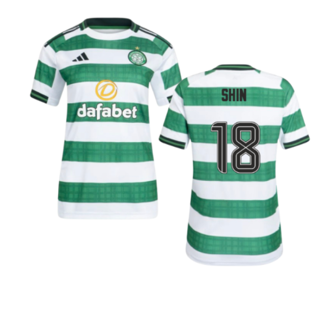 2025-2026 Celtic Home Shirt (Womens) (Shin 18)