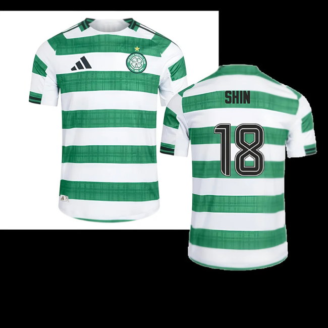 2025-2026 Celtic Home Shirt (No Sponsor) (Shin 18)