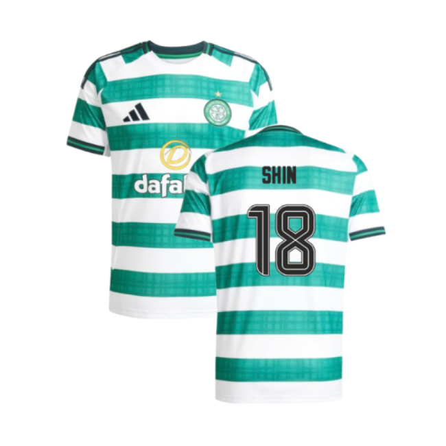 2025-2026 Celtic Home Shirt (Shin 18)