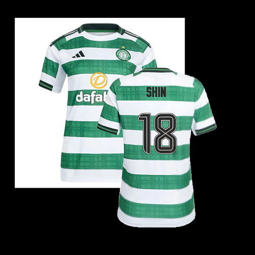 2025-2026 Celtic Home Shirt (Womens) (Shin 18)