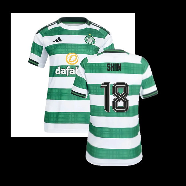 2025-2026 Celtic Home Shirt (Womens) (Shin 18)