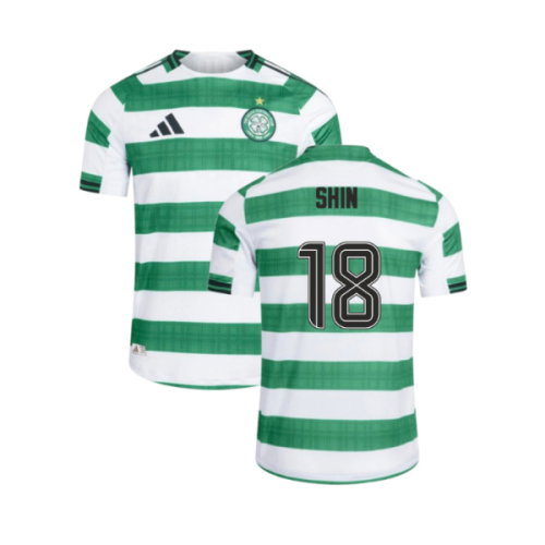 2025-2026 Celtic Home Shirt (No Sponsor) (Shin 18)