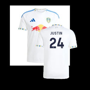2025-2026 Leeds United Home Shirt (Justin 24)