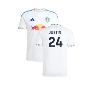 2025-2026 Leeds United Home Shirt (Justin 24)