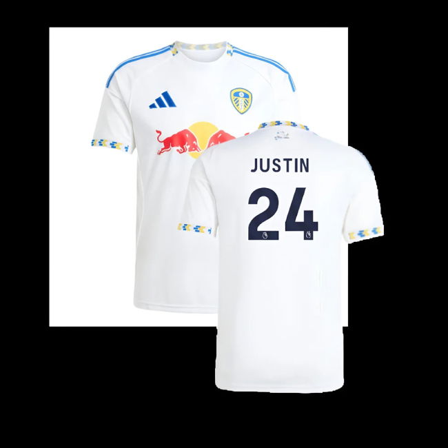 2025-2026 Leeds United Home Shirt (Justin 24)